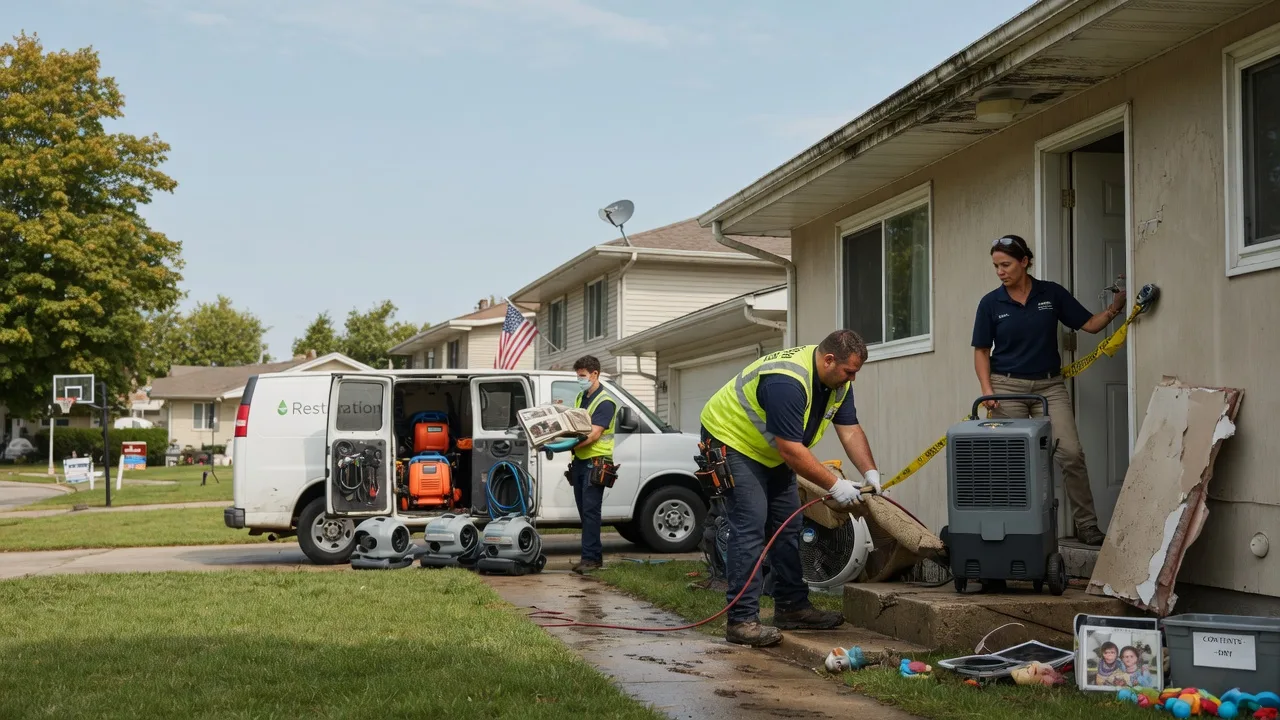 Water Damage Restoration in Libertyville, IL near me